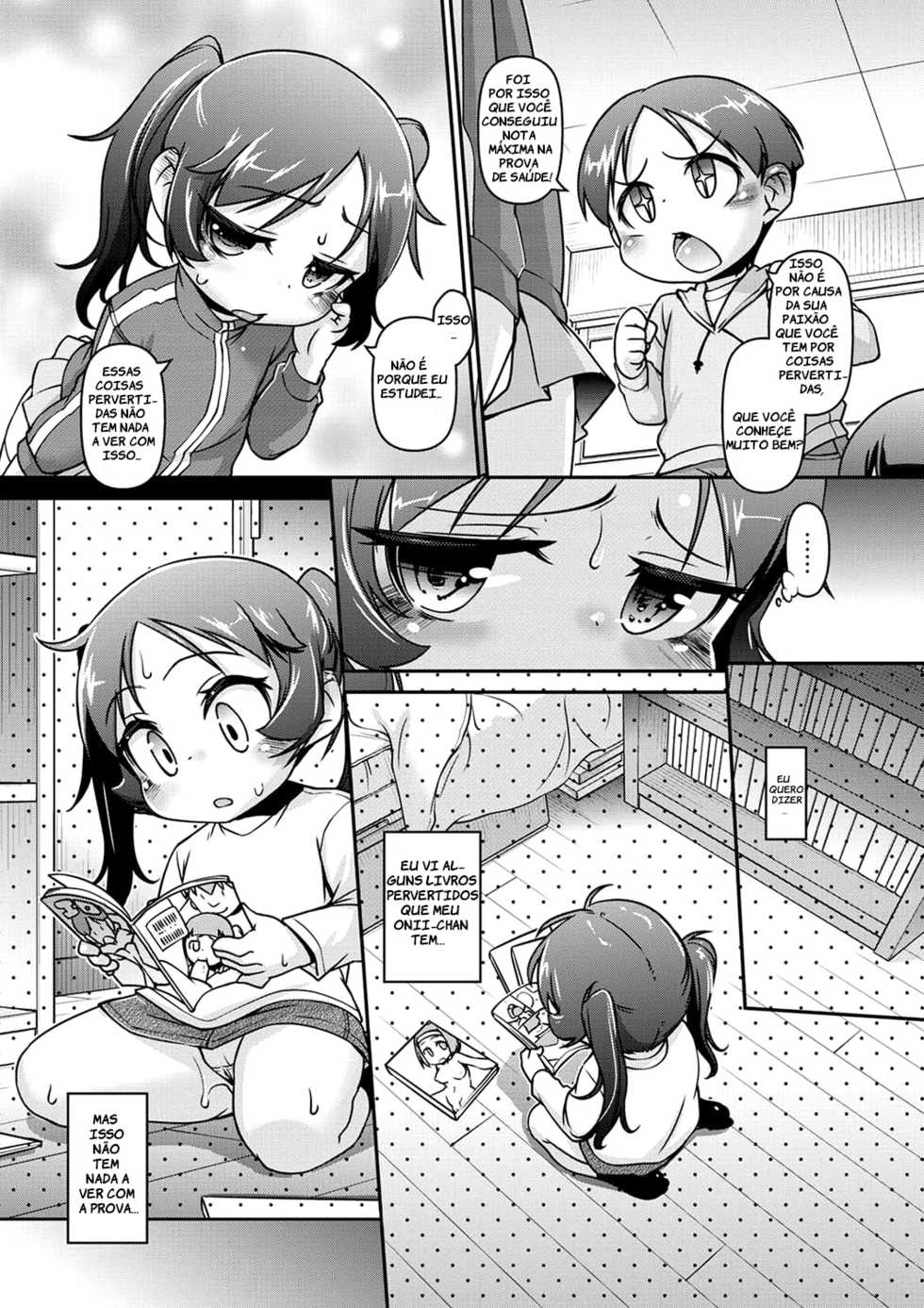 [Tetsu] Oshiete! Shiori-sama! (COMIC PLUM DX 14) [Portuguese-BR] - Page 5