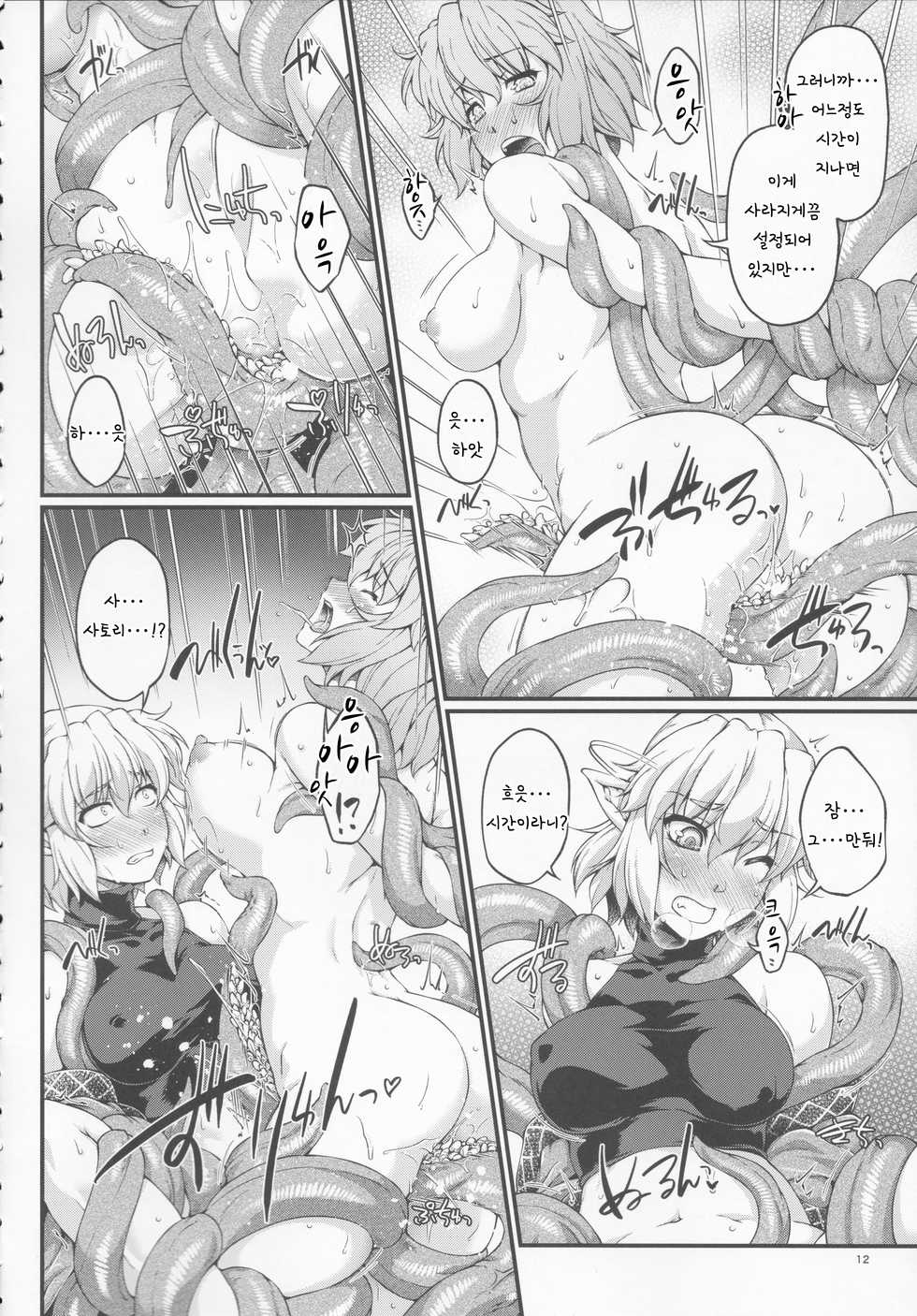(Reitaisai 15) [Kougeki (Ootsuki Wataru)] SatoPar Tentacle | 사토파르촉수 (Touhou Project) [Korean] - Page 11