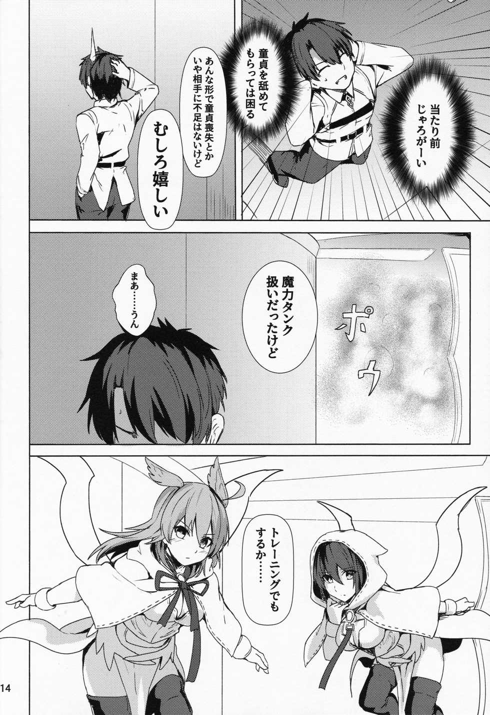 (C95) [Ohanabatake (Siseki Hirame)] Ore Yuushi ni Narimasu (Fate/Grand Order) - Page 15