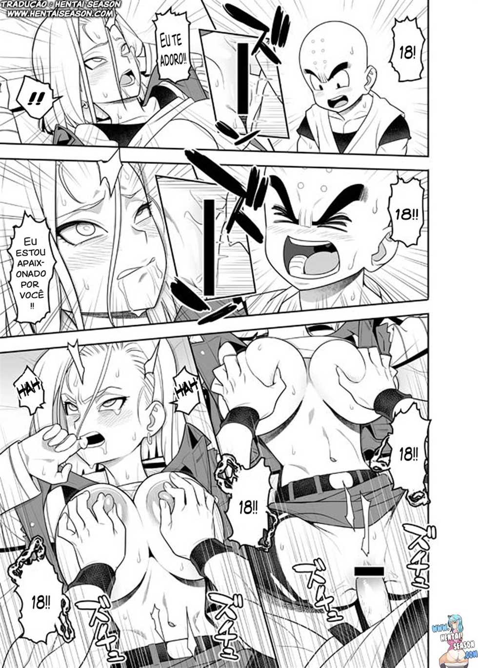[Hamanasu Chaya (Hamanasu)] H Shinai to Derarenai Seishin to Toki no Heya | Preso na sala do tempo atè que você faça sexo (Dragon Ball Z) [Portuguese-BR] [Hentai Season] - Page 9