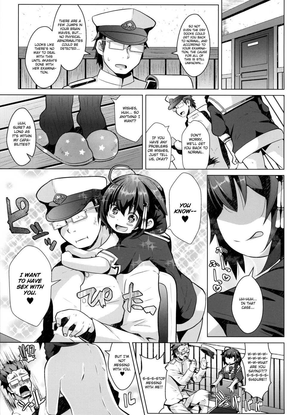 (C97) [GaRyuuYa (NAZ)] Kogata Shigure | Mini-Shigure (Kantai Collection -KanColle-) [English] [Feeed] - Page 4