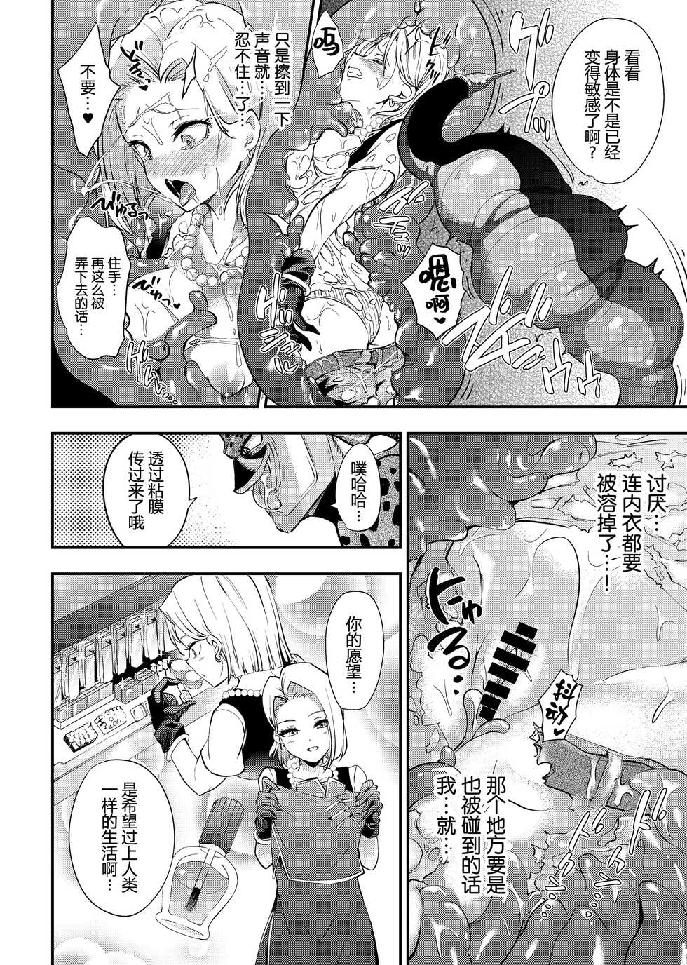 [Ameiro Biscuit (Susuanpan)] Cell no Esa ~Hansuu Hen~ (Dragon Ball Z) [Chinese] [帅气上班族个人汉化] [Digital] - Page 17