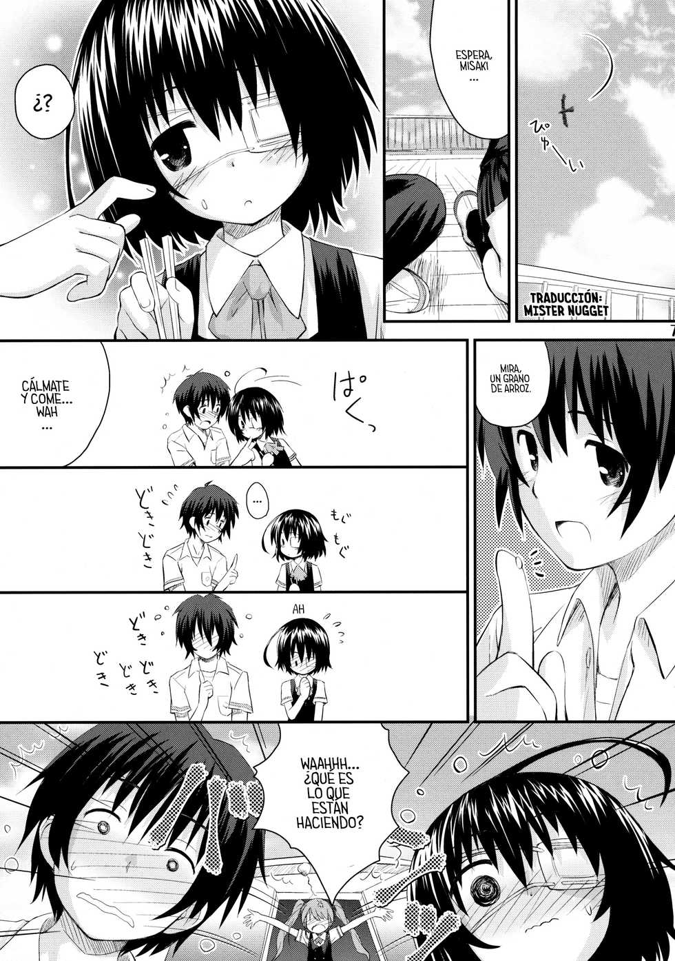 (C82) [Jido-hikki (Kokekokko Coma)] Mei-chan ga Ichiban Kawaii (Another) [Spanish] [Mr. Nugget] - Page 7