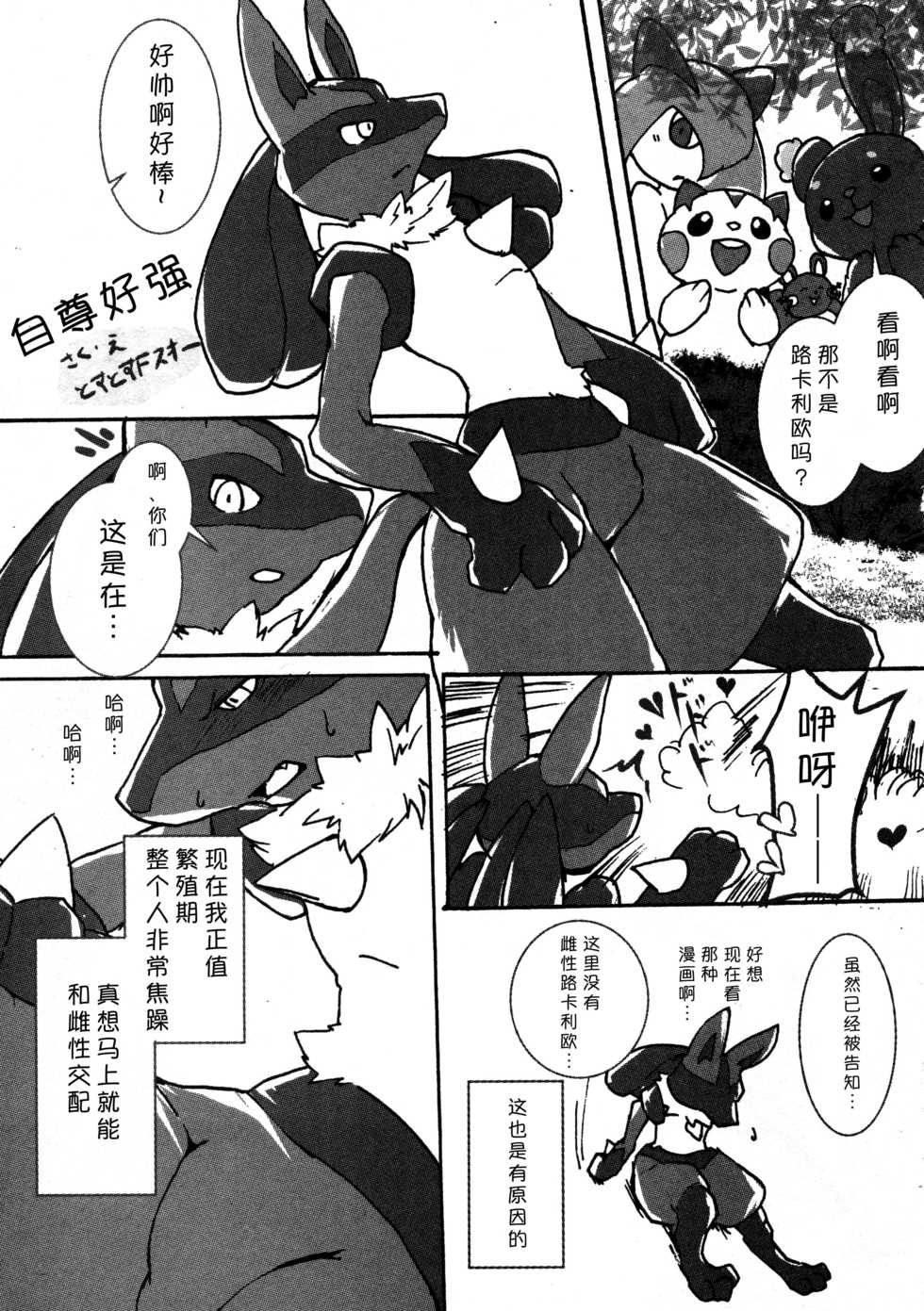 (C92) [Odoshiro Canvas(Kurohane Karasu)] Hadou Friends | 波导朋友 (Pokémon) [Chinese] [尾窝汉化组] - Page 32