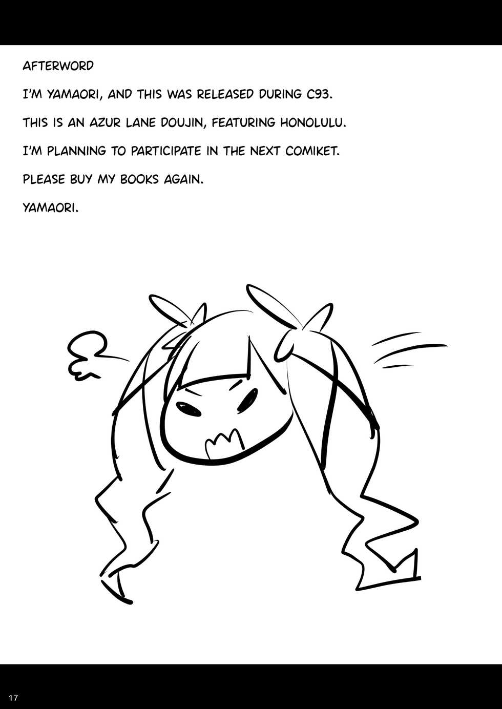 [Sakuri Uchuu Model (yamaori)] Sokuochi Honolulu (Azur Lane) [English] {Hennojin} [Digital] - Page 16