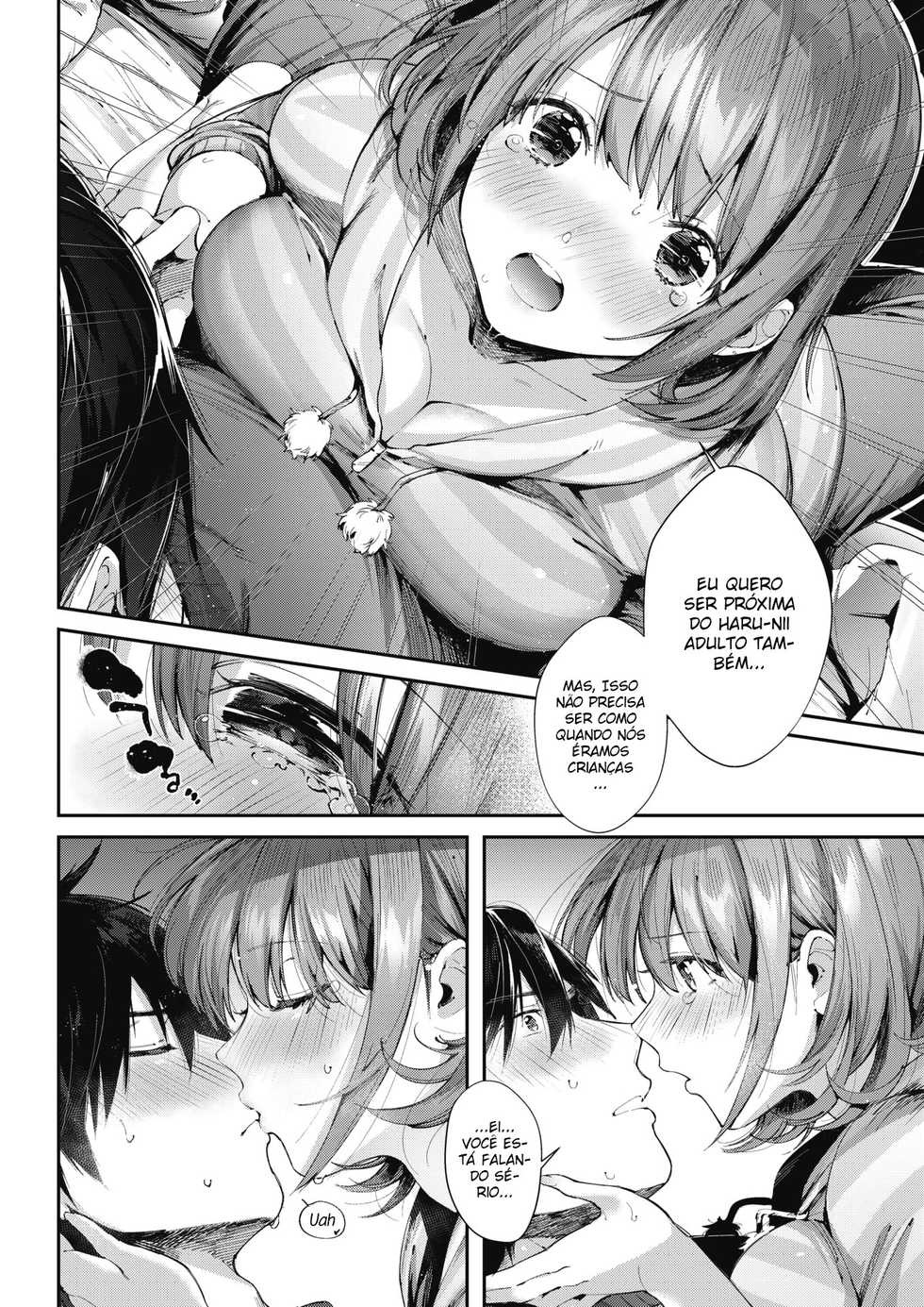 [Suihei Sen] Teryouri to Koigokoro (Kiss Hug) [Portuguese-BR] [Nonono Fansub] - Page 10