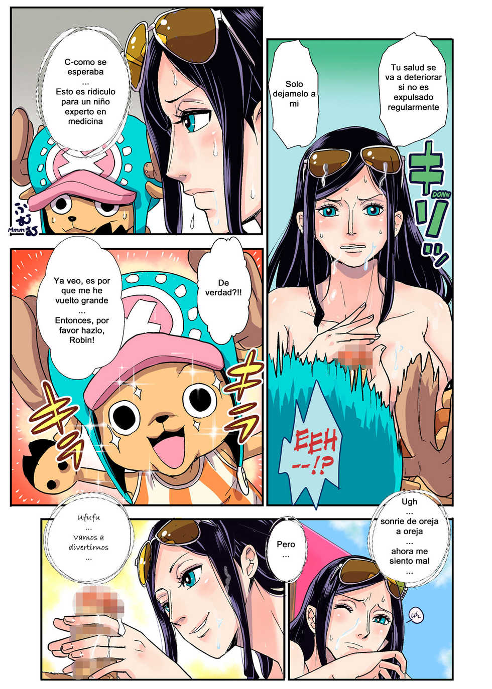 [Oukokusan (Kakutou Oukoku)] CHOP STICK (One Piece) [Spanish] - Page 17