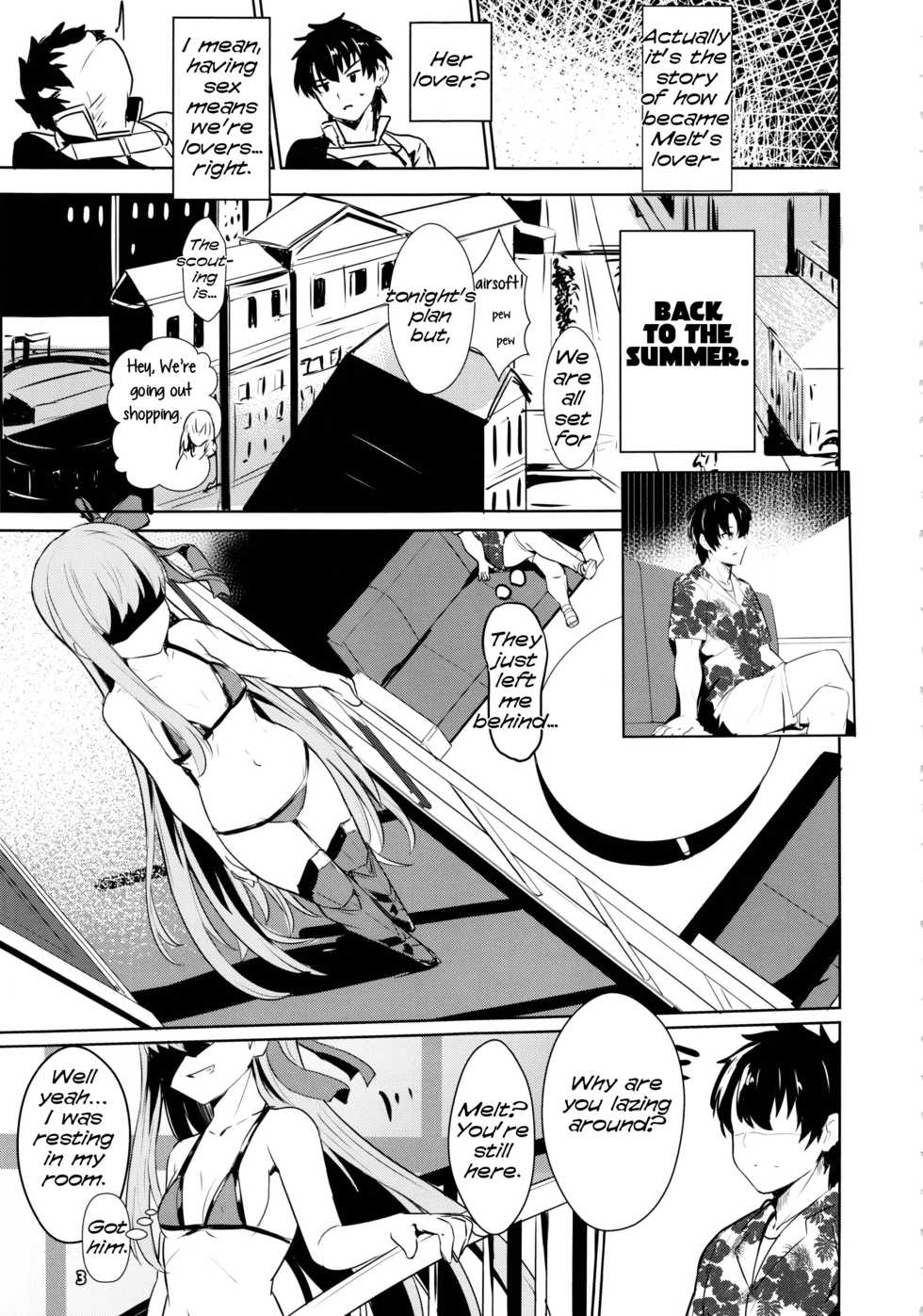 (C97) [Ohanabatake (Siseki Hirame)] Sabahon in case of Meltryllis | Servant Fanbook in case of Meltryllis (Fate/Grand Order) [English] {Awesome Sauce} - Page 4
