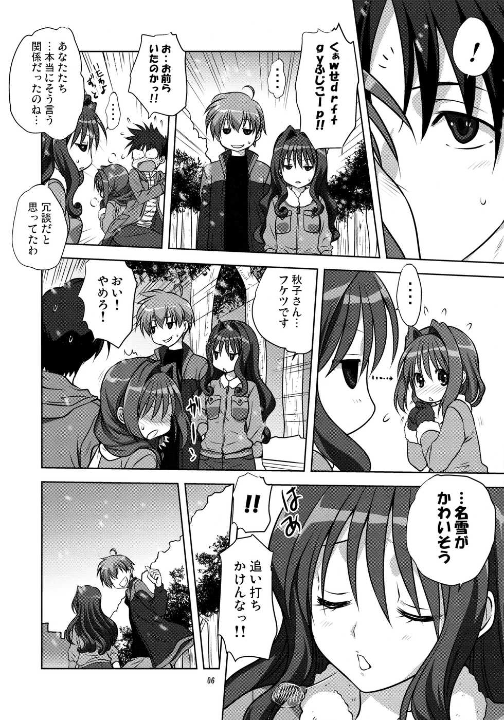 (C85) [Mitarashi Club (Mitarashi Kousei)] Akiko-san to Issho 13 (Kanon) - Page 5