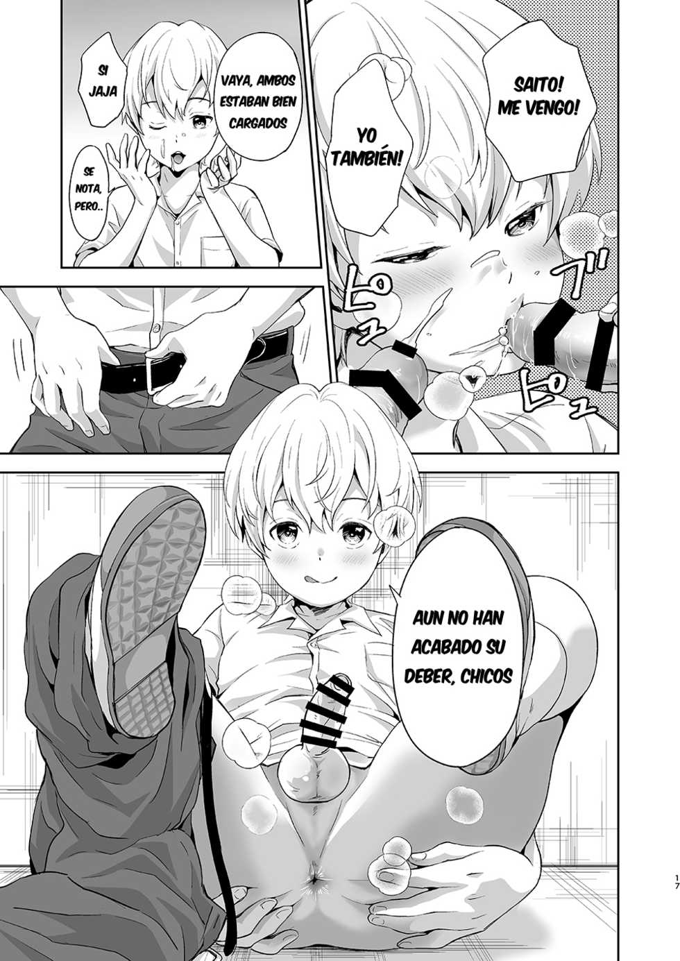 [withsoda (Kitaichi Naco)] Saitou-kun wa Isogashii | Saito-kun está muy ocupado [Spanish] [Digital] - Page 16