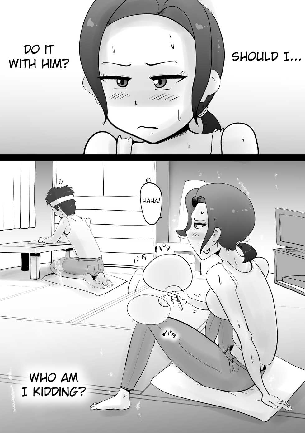 [kazum] Warunori Shita Hahaoya ni Karuku Seishori ni Tsukawareru Hanashi [English] [Fated Circle] - Page 5