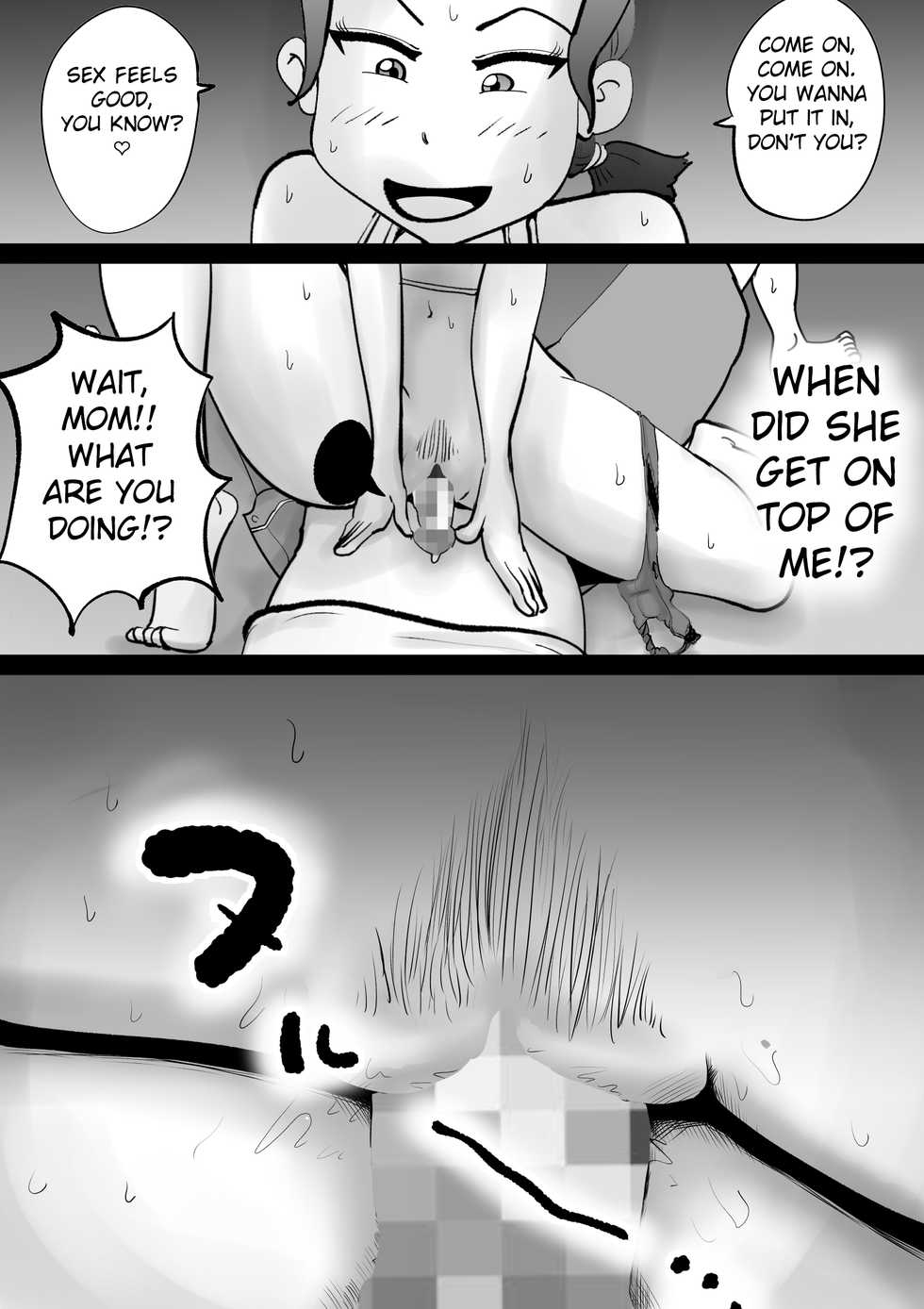 [kazum] Warunori Shita Hahaoya ni Karuku Seishori ni Tsukawareru Hanashi [English] [Fated Circle] - Page 26