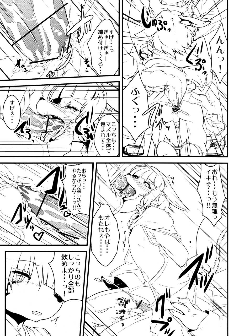 (C84) [Tail Spot (Urekemo LaLa)] Josou Hobaku - Page 24