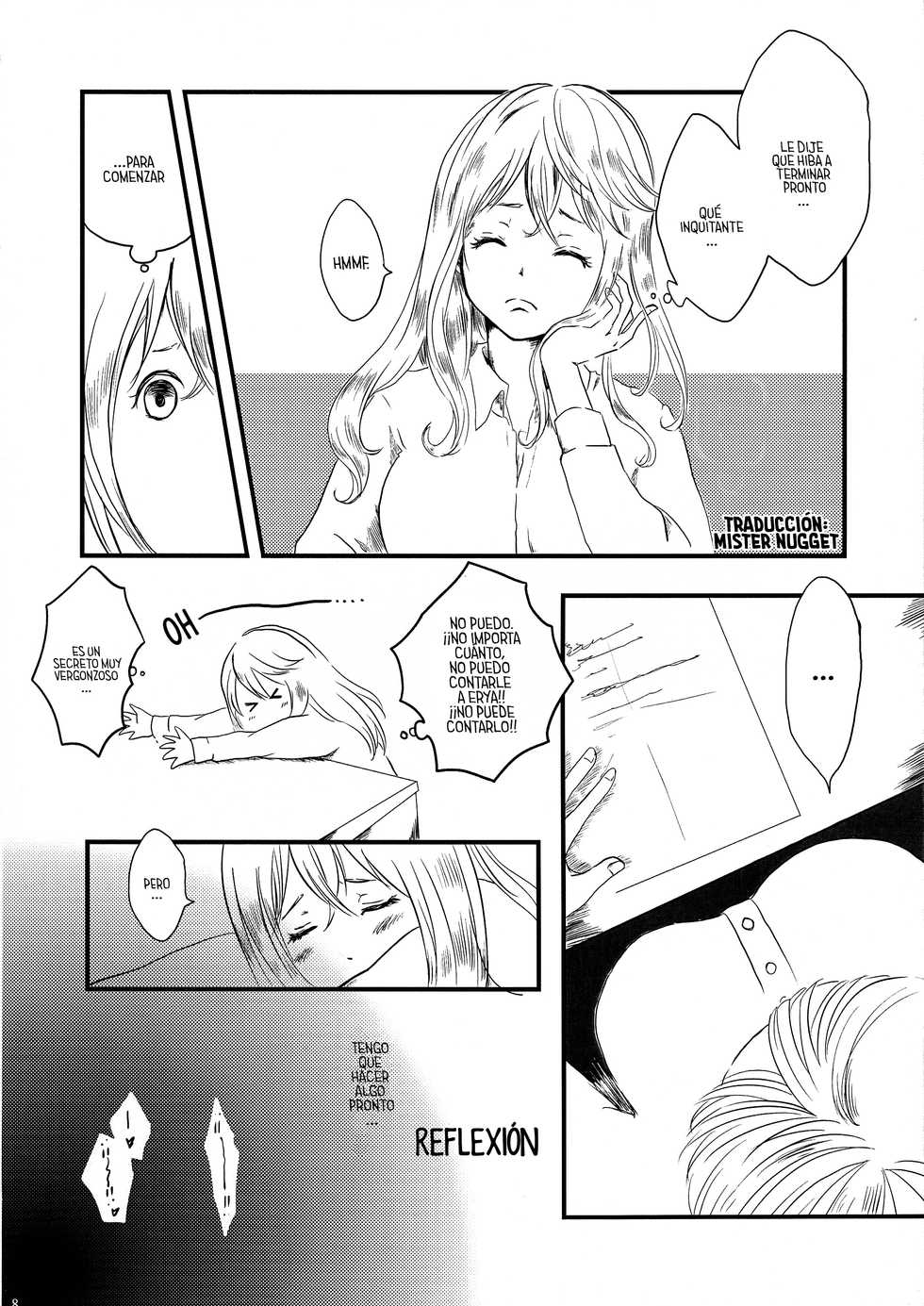 (C96) [LONGTAIL (Miso)] Pajamas Party (Youjo Senki) [Spanish] [Mr. Nugget] - Page 8