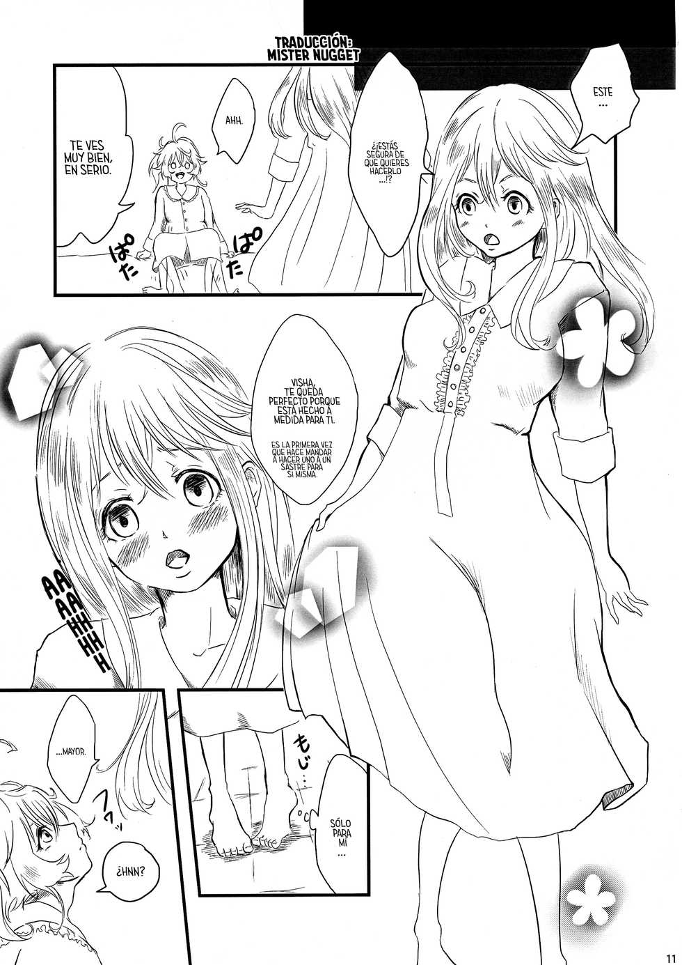 (C96) [LONGTAIL (Miso)] Pajamas Party (Youjo Senki) [Spanish] [Mr. Nugget] - Page 11