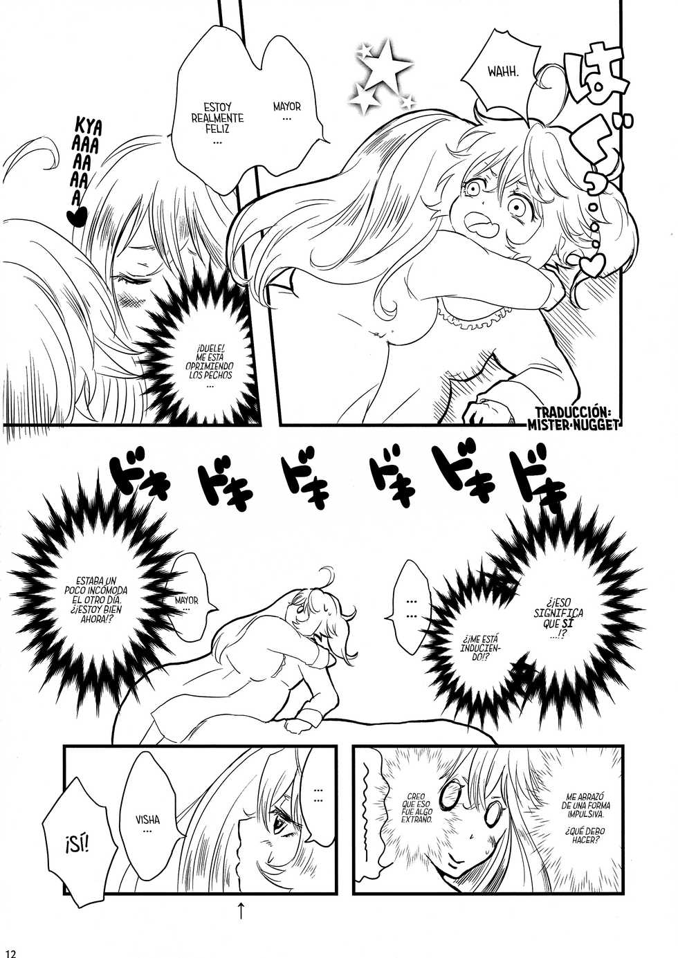 (C96) [LONGTAIL (Miso)] Pajamas Party (Youjo Senki) [Spanish] [Mr. Nugget] - Page 12