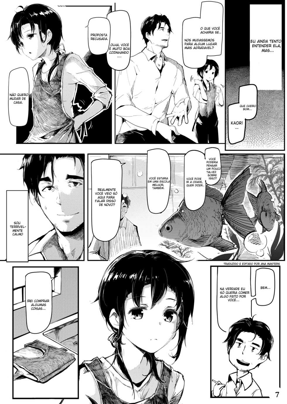(COMITIA108) [Gyokotsu Kouzou (Kapo, Sakanahoshi)] Mijuku na Ringo | Uma maçã ainda amadurecendo [Portuguese-BR] [Ana Masters] - Page 7