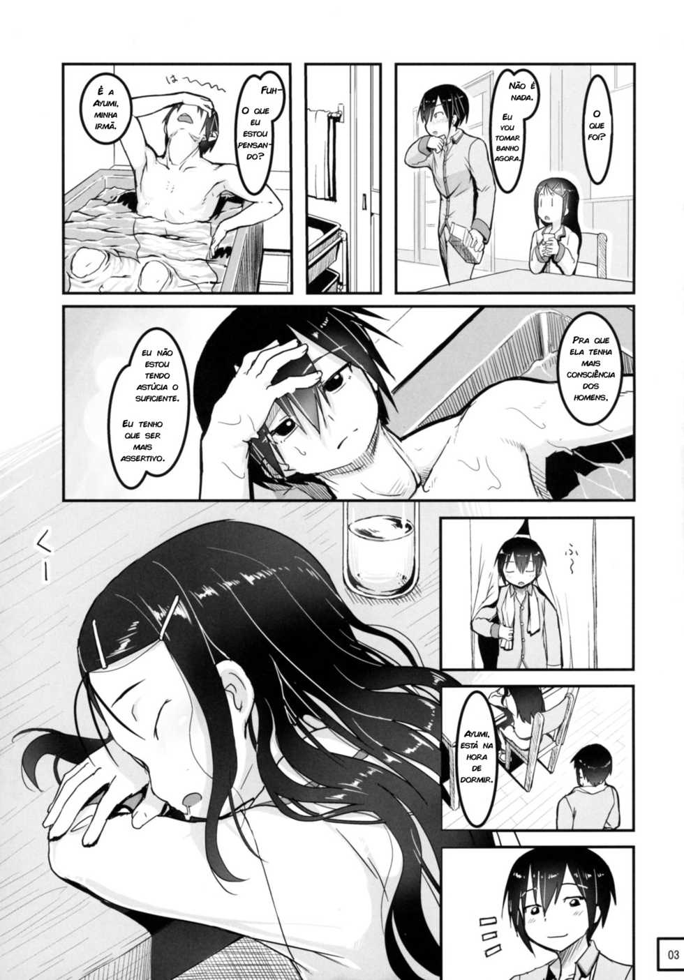 (C88) [Kuromahou Kenkyuujo (Nukaji)] SheStar! Imouto ga Kawaikatta node Karada o Notto tte Jii shitemita Kekka (Charlotte) [Portuguese-BR] [zk3y] - Page 5
