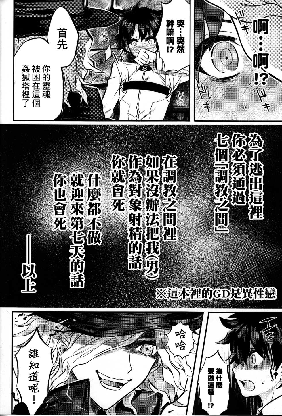 (Dai 8-ji ROOT4to5) [Chimple Island (Chimple Hotter)] Kangokutou no Kanbi na Nanokakan (Fate/Grand Order) [Chinese] [基德漢化組] - Page 8