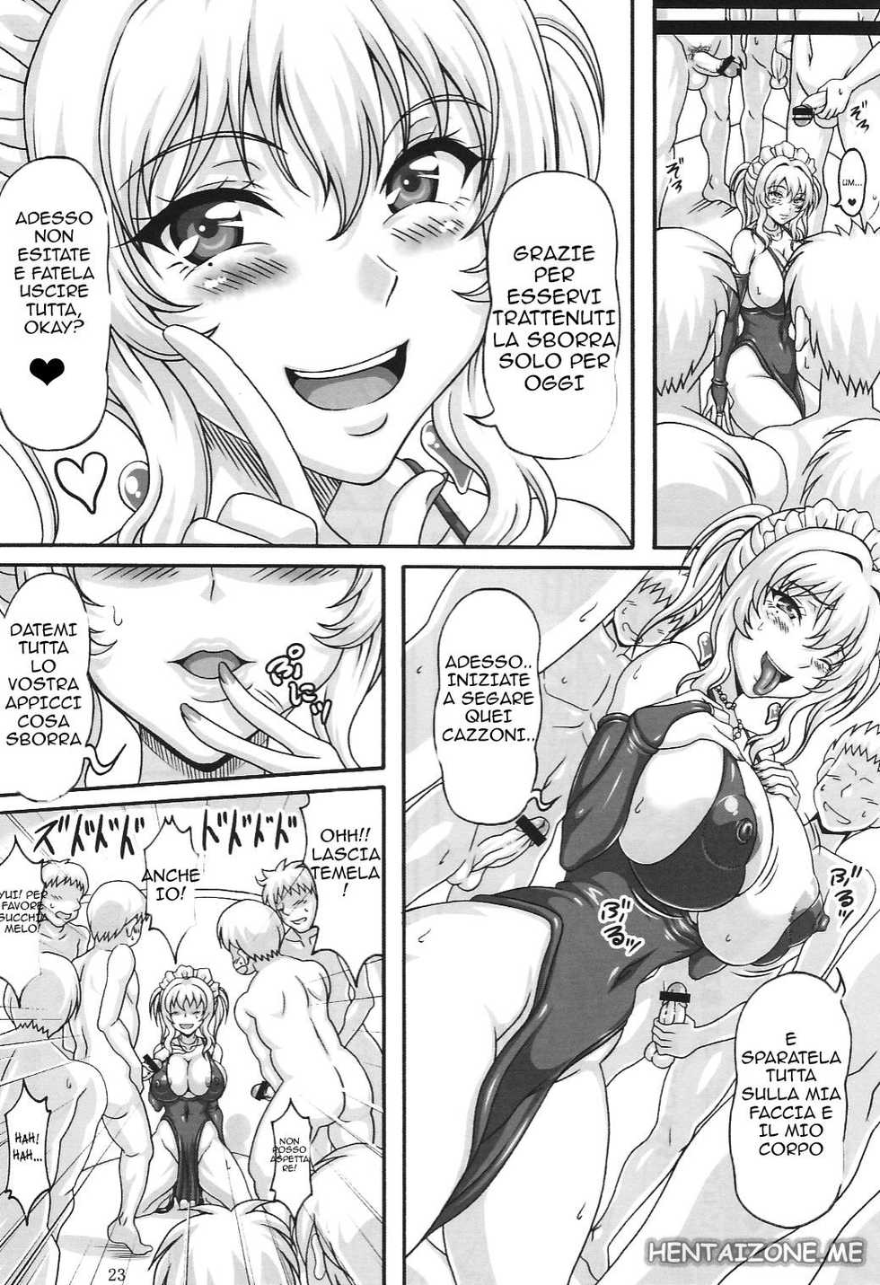 (C75) [INSERT (KEN)] Bokudake no Bakunyuu Ona Maid Okuchi no Megamisama ~Koushuu Benki Hen 3~ | Bambola da masturbazione [Italian] [Hentai Zone] - Page 22