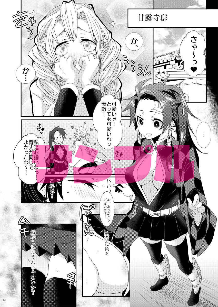 (Nichirin Kitan 6) [Yakionigiri (Taiga Tora)] Midare Somenishi (Kimetsu no Yaiba) [Sample] - Page 8