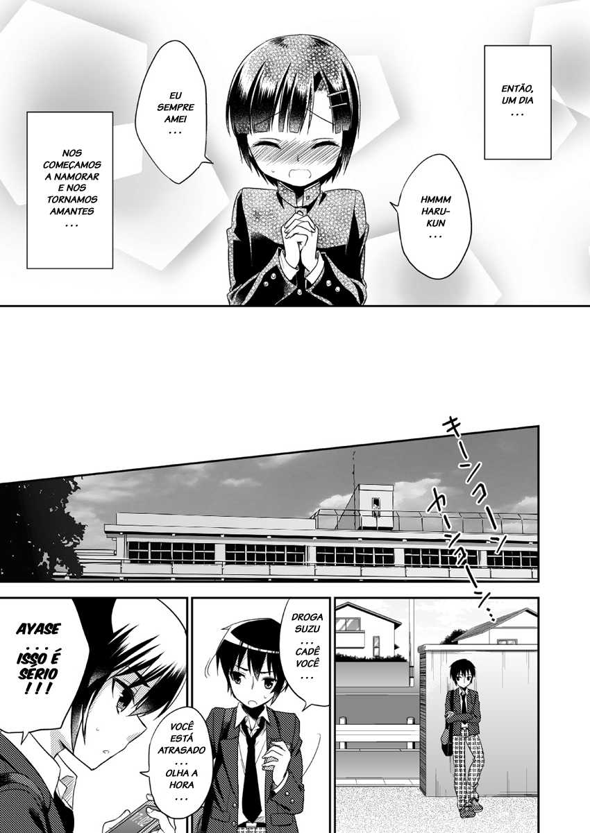 (C87) [R*kaffy (Aichi Shiho)] dousei hajimemashita [Portuguese-BR] [LIANEF] - Page 8
