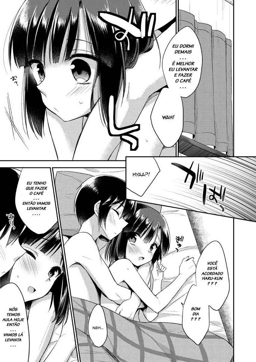 (C87) [R*kaffy (Aichi Shiho)] dousei hajimemashita [Portuguese-BR] [LIANEF] - Page 30