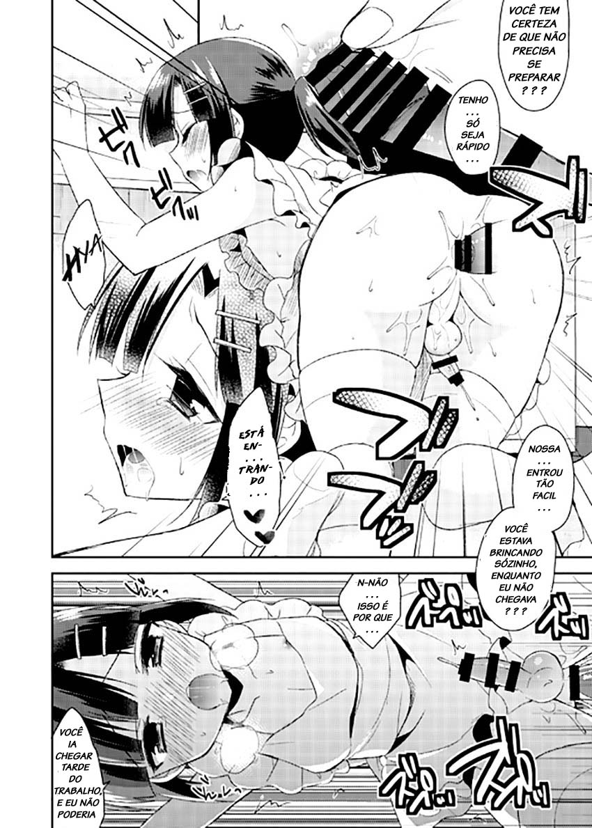 (COMITIA112) [R*kaffy (Aichi Shiho)] Dousei Hajimemashita 2 [Portuguese-BR] [LIANEF] - Page 14
