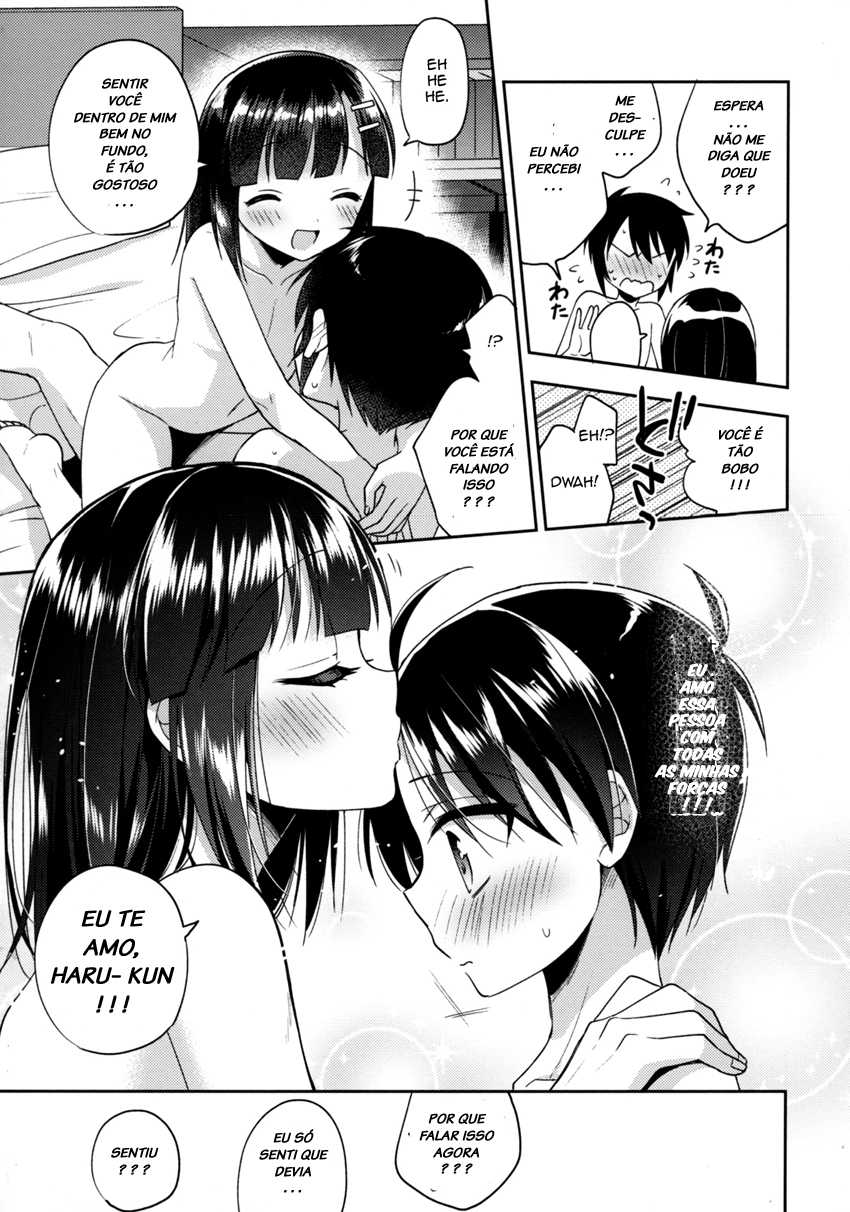 (C92) [R kaffy (Aichi Shiho)] Dousei Hajimemashita 5 [Portuguese-BR] [LIANEF] - Page 36