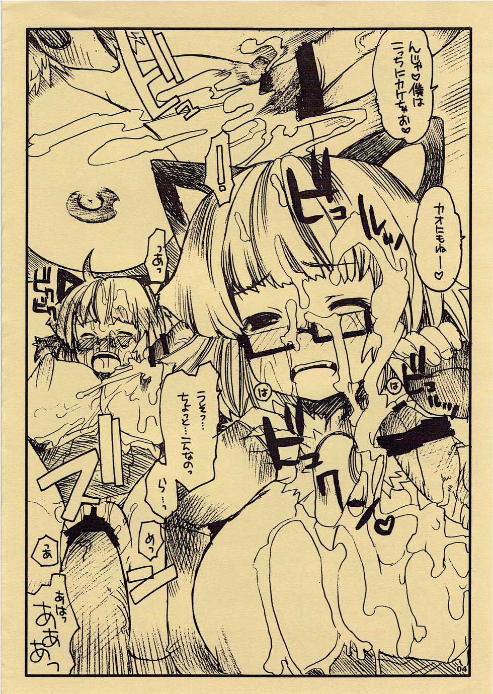 (C74) [Seinansei ni Kagayakeru Hoshi (Morino Papiko)] Yawa Collection Tokuten Shousasshi  (Ragnarok Online) - Page 5