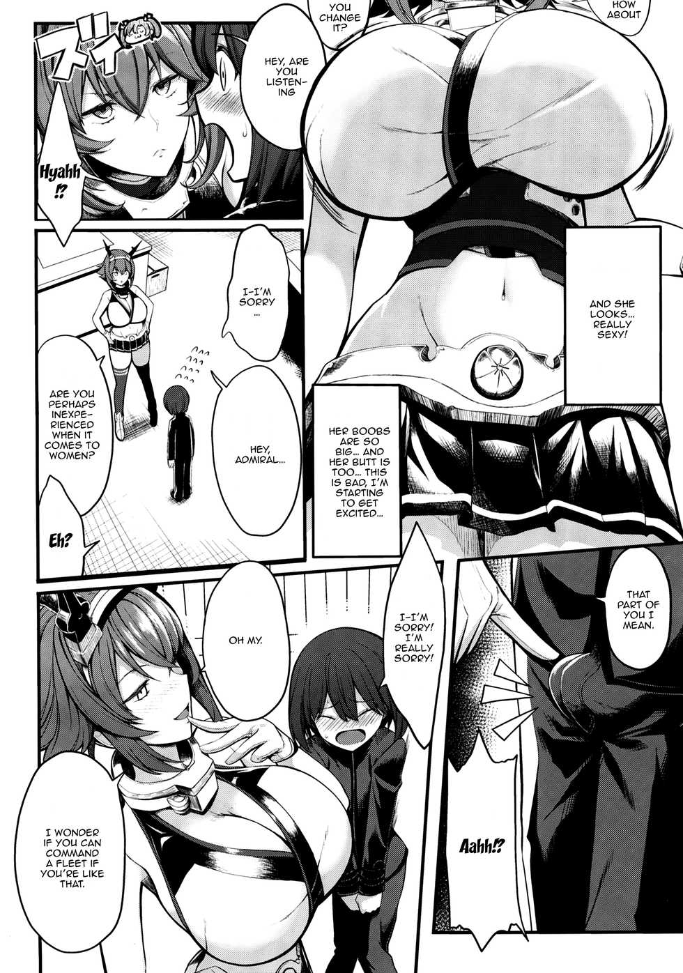 [Gate of XIII (Kloah13)] Boku no Akogare no Mutsu Onee-san | My Beloved Mutsu Onee-san (Kantai Collection -KanColle-) [English] {Doujins.com} [Digital] - Page 3