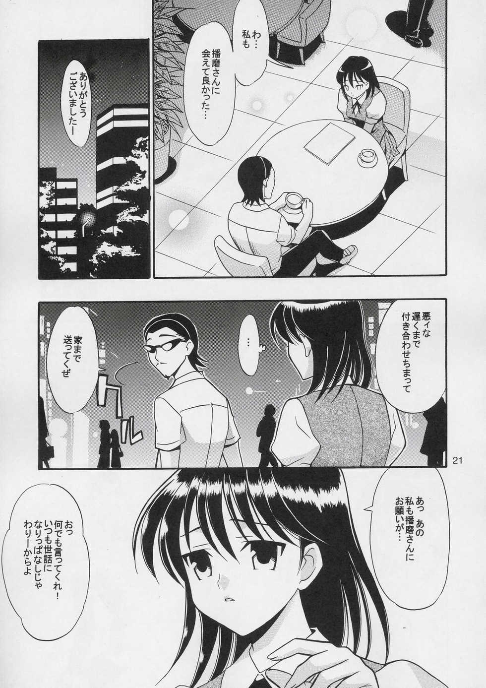 (CR36) [Teruo Haruo (Kanekiyo Miwa)] Hige-seito Harima! (School Rumble) - Page 20
