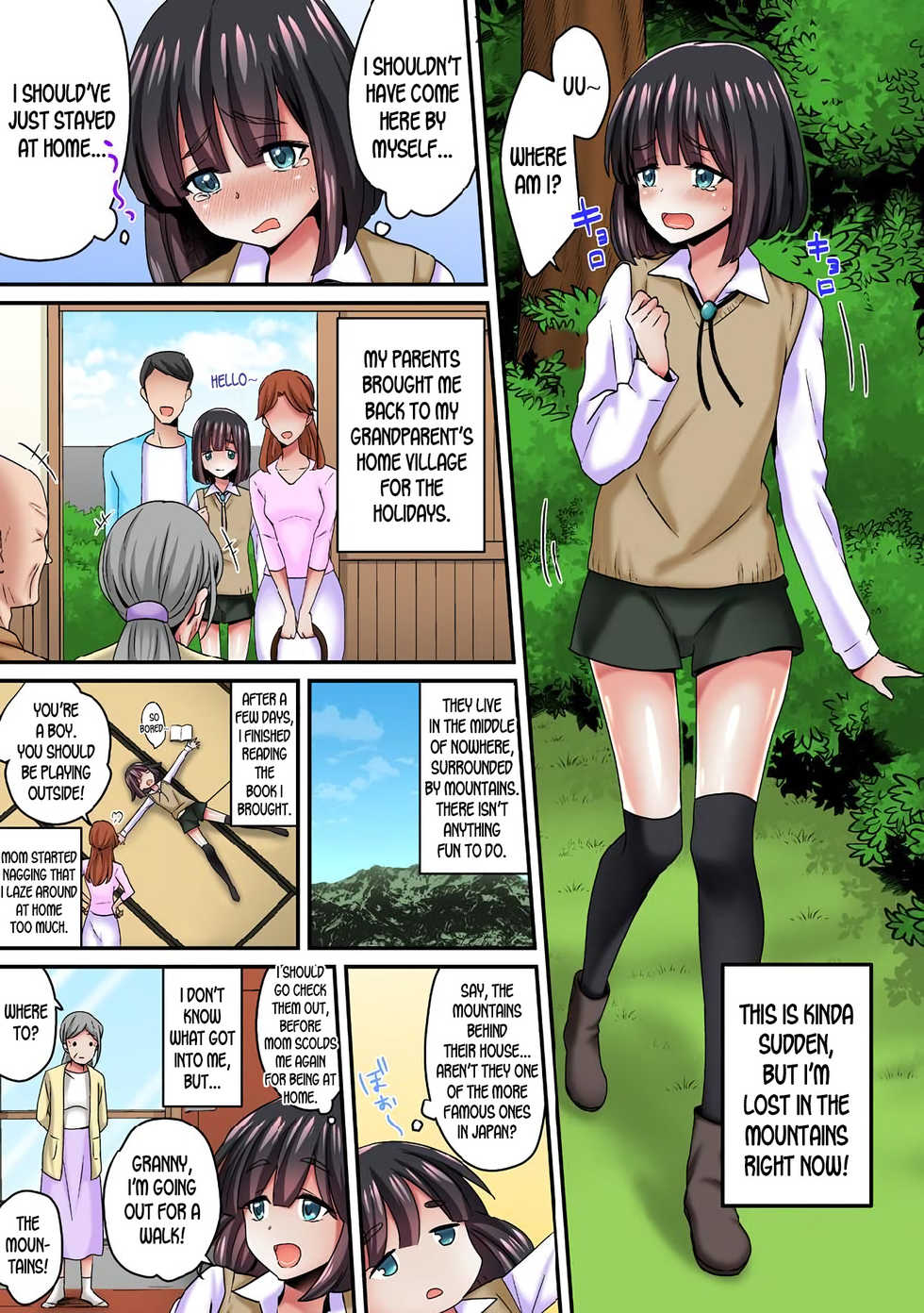 [Sennomori Maitake] Ayakashi Kouhai Kitan ~ Onaka ni Shimi Wataru Atsui Tane ~ 1 | ~ Ghost Mating Tales ~ The Hot Seed That Penetrates Your Stomach 1 [English] [desudesu] [Digital] - Page 2