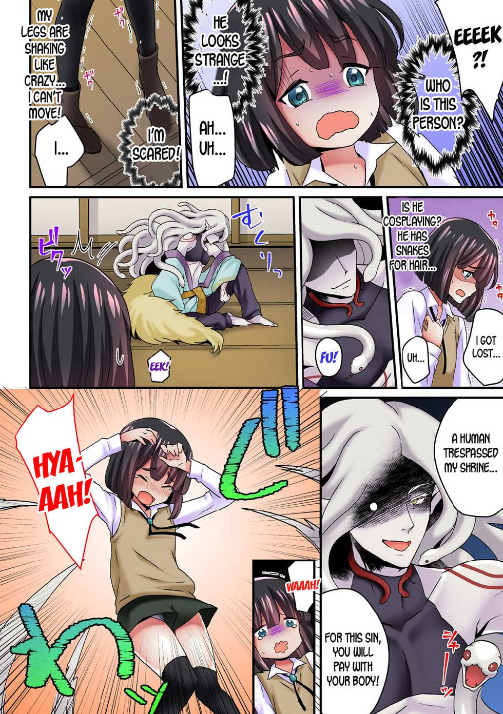 [Sennomori Maitake] Ayakashi Kouhai Kitan ~ Onaka ni Shimi Wataru Atsui Tane ~ 1 | ~ Ghost Mating Tales ~ The Hot Seed That Penetrates Your Stomach 1 [English] [desudesu] [Digital] - Page 5