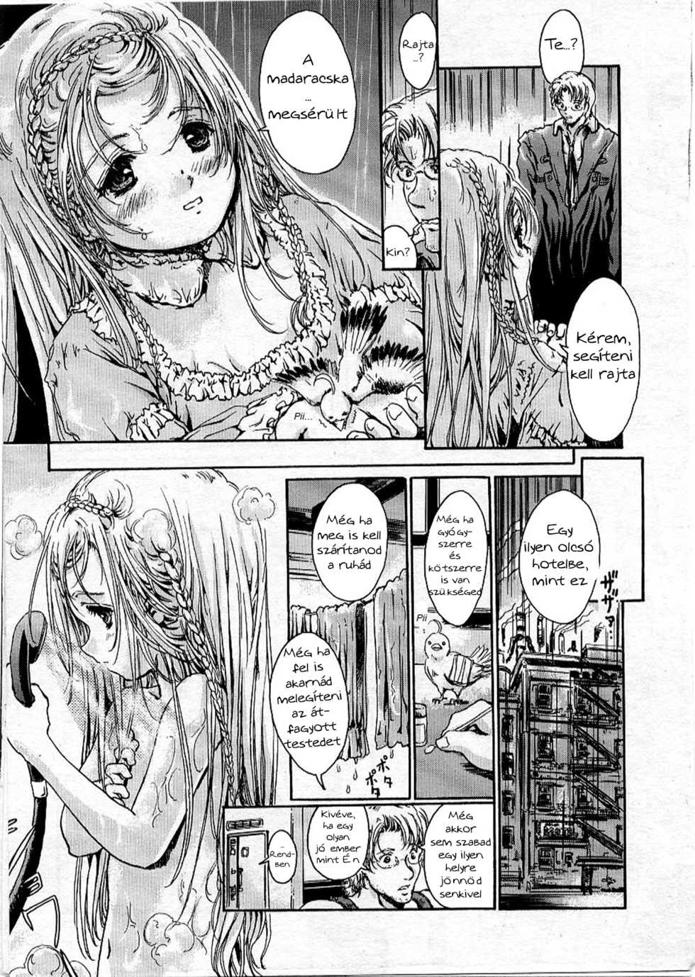 [Shiawase 1500] Amagumo no Kirema ni Mieru Kuni. [Hungarian] [Lolicololin] - Page 6