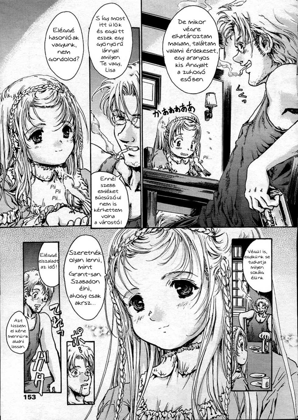 [Shiawase 1500] Amagumo no Kirema ni Mieru Kuni. [Hungarian] [Lolicololin] - Page 10