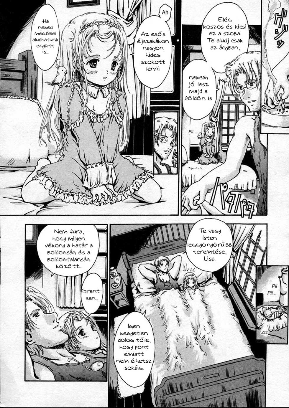 [Shiawase 1500] Amagumo no Kirema ni Mieru Kuni. [Hungarian] [Lolicololin] - Page 11
