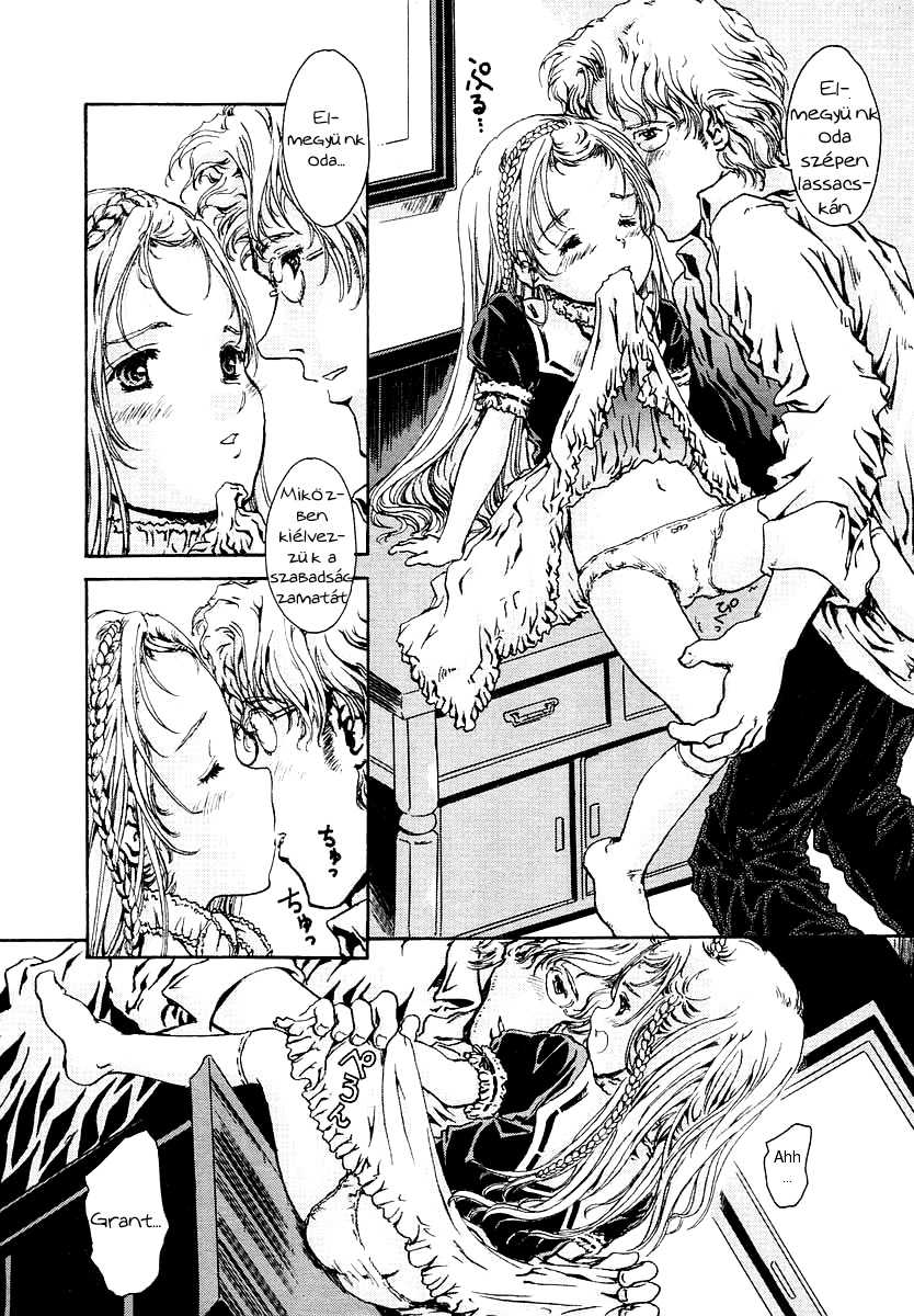 [Shiawase 1500] Amagumo no Kirema ni Mieru Kuni. [Hungarian] [Lolicololin] - Page 28