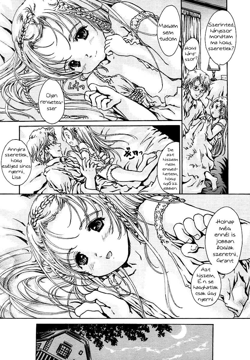 [Shiawase 1500] Amagumo no Kirema ni Mieru Kuni. [Hungarian] [Lolicololin] - Page 38