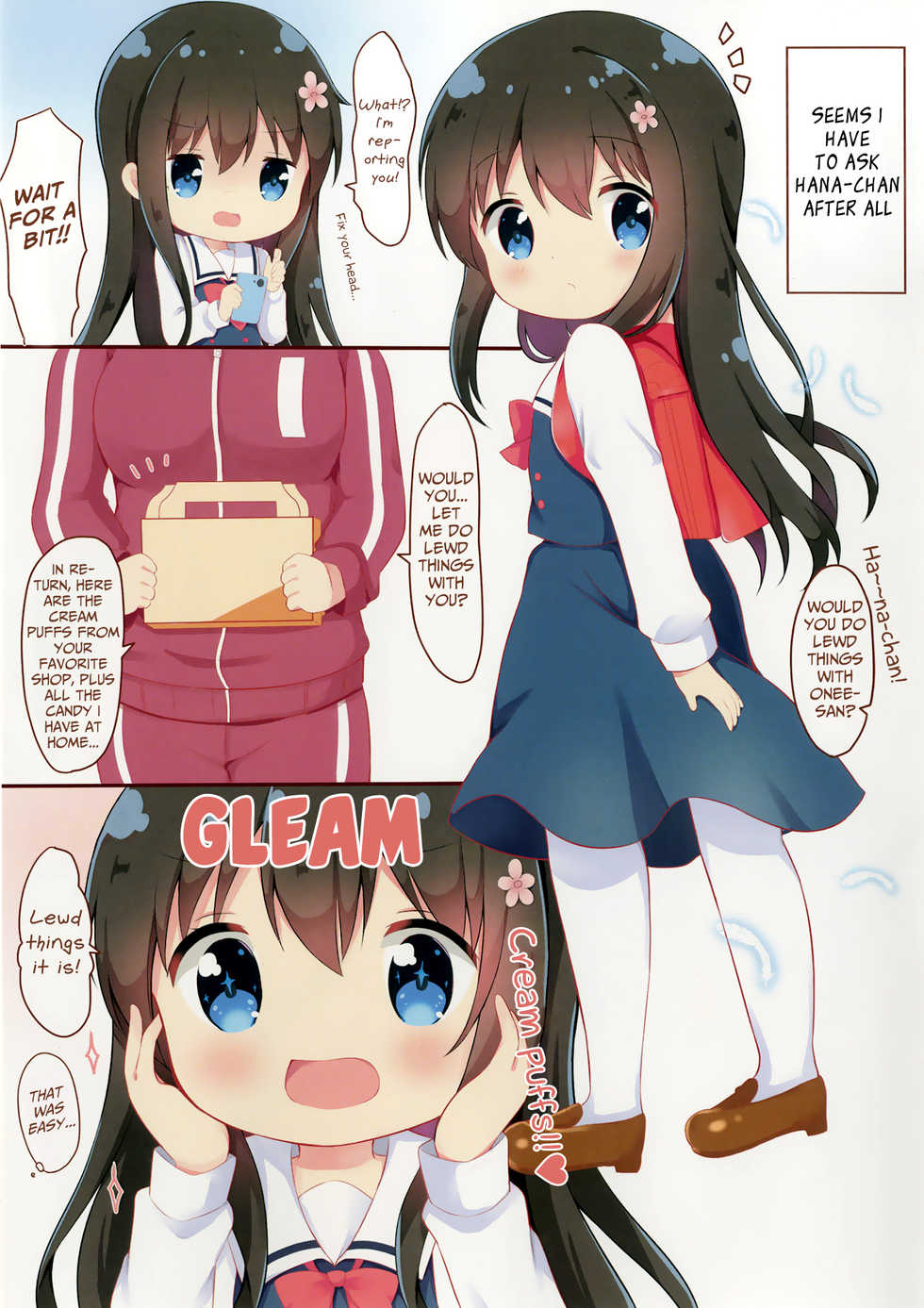 (COMIC1☆15) [White Lolita (Chatsune)] Watashi ni XXX ga Haete Kita! | A XXX Grew on Me! (Watashi ni Tenshi ga Maiorita!) [English] [Mongolfier] [Decensored] - Page 7