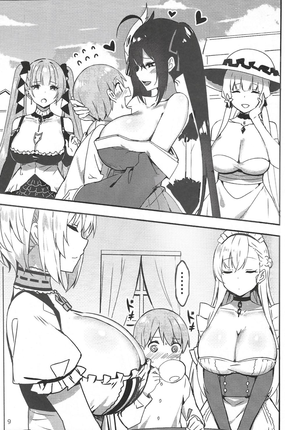 (C97) [Candy Club (Sky)] Shikikan-kun e no Kawaigari (Azur Lane) - Page 9