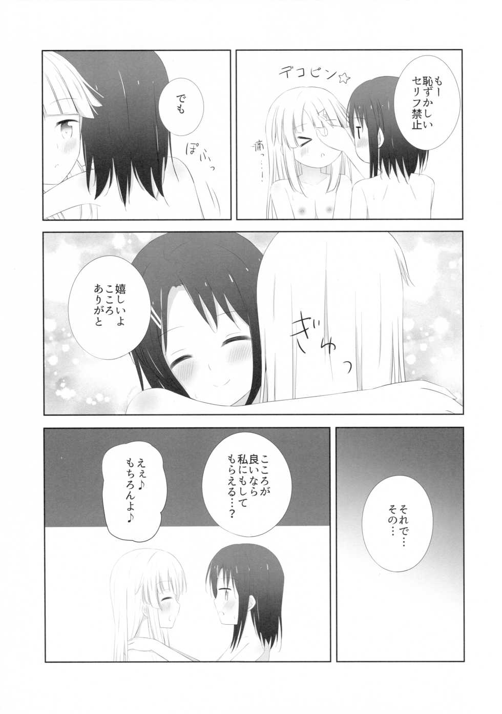 (C97) [Monochrome (Tsukidate Rino)] MisaKoko Trick (BanG Dream!) - Page 22