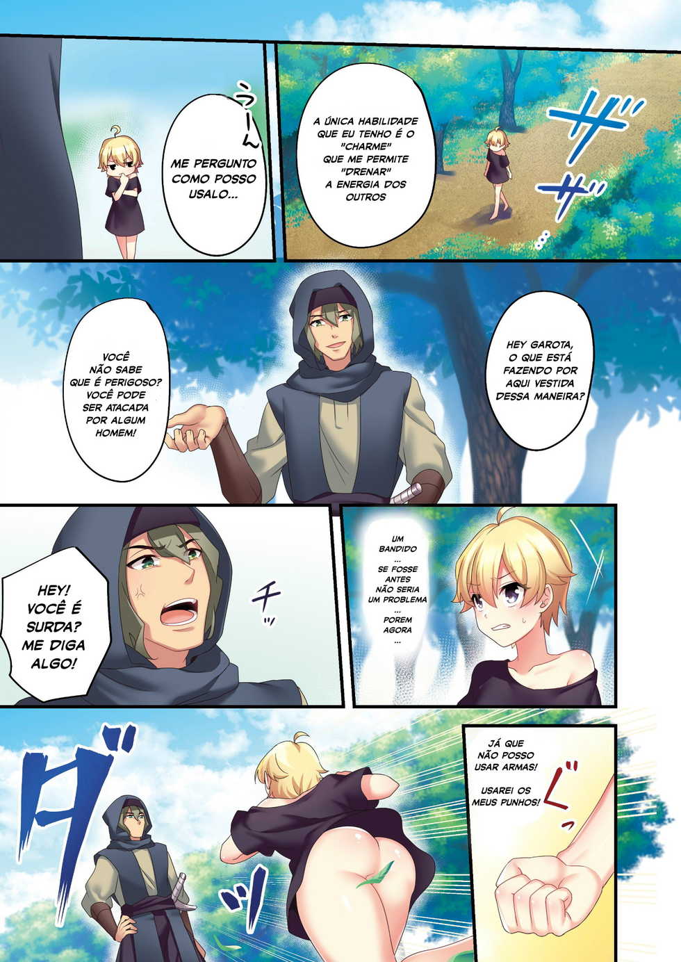 [TSF no F (meito)] Succubus ♀ ni Kyousei Tenshoku Saserareta Ore ♂ | I (♂) was forcibly changed into a succubus (♀) [Portuguese-BR] [Lúcifer Morning Star] - Page 5