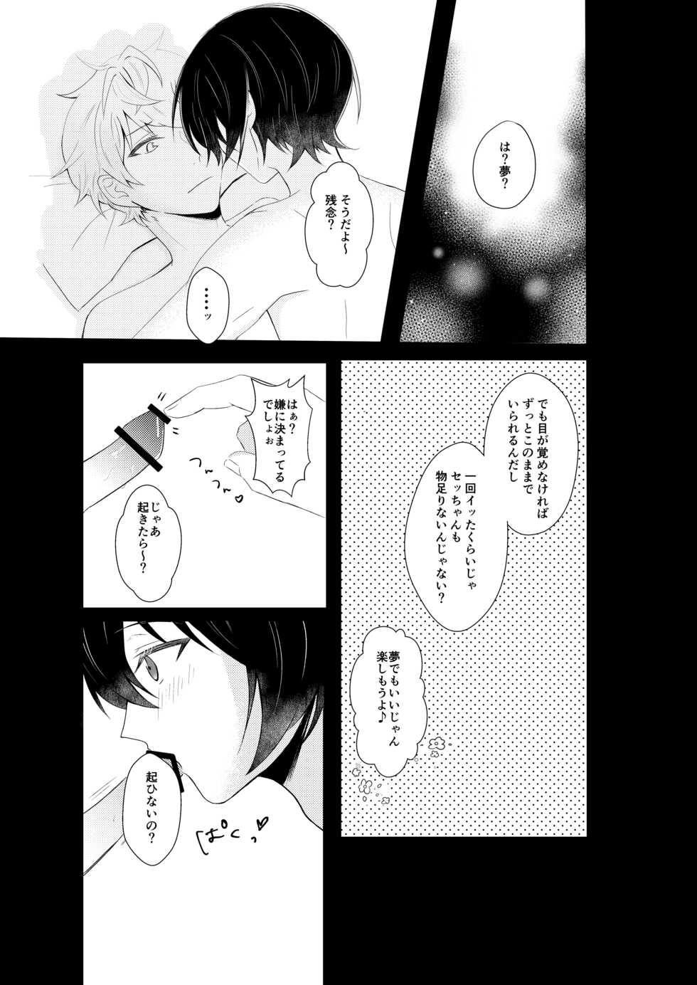 (brilliant days Tandoku Kouen 2019) [Ebi Virus (Yuro)] Midnight dream (Ensemble Stars!) - Page 10