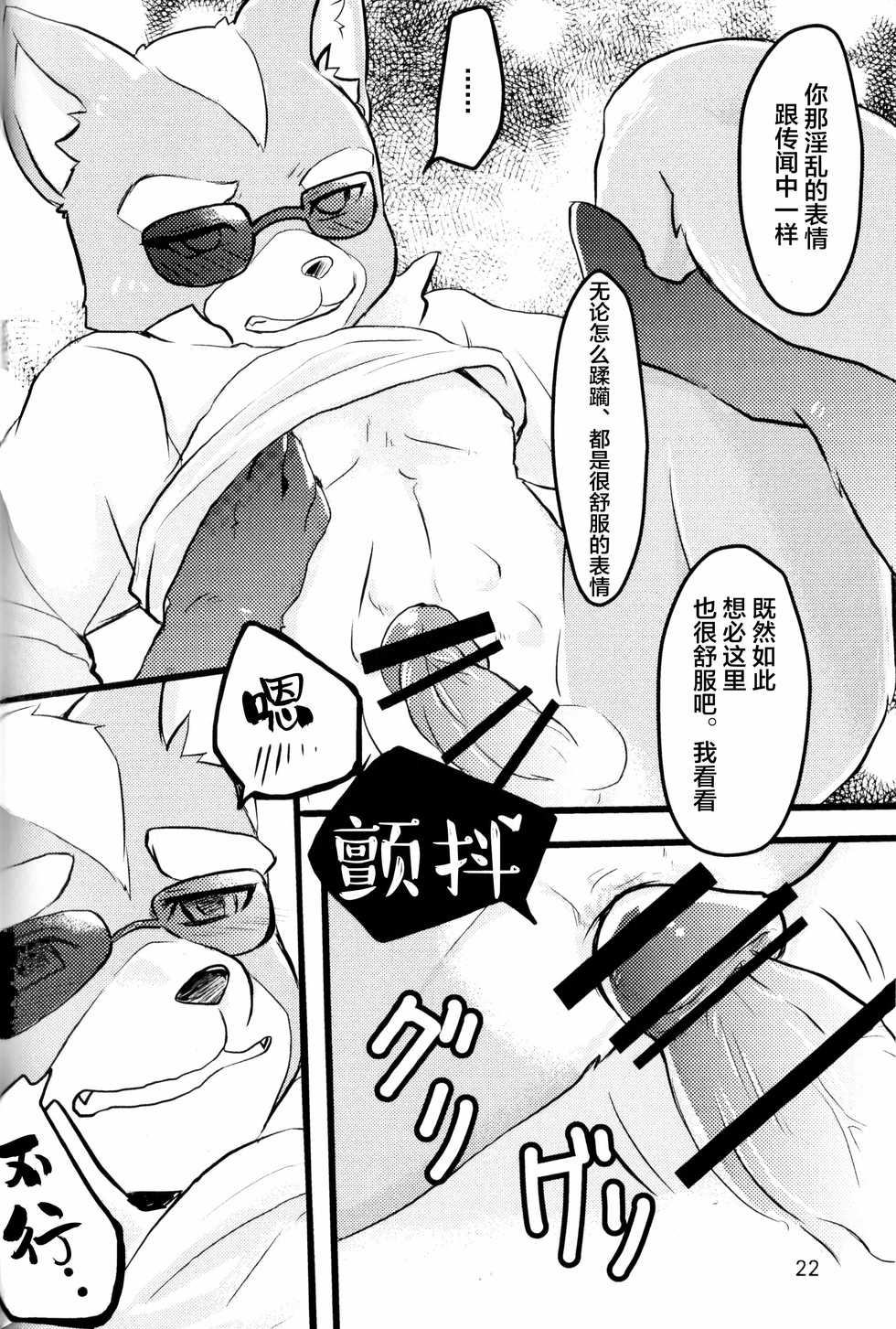 (Kemoket 6) [Karakuri Night (Hibana Futako)] McCloud-san-chi no Oyakodon (Star Fox) [Chinese] [悬赏大厅x新桥月白日语社汉化] - Page 21