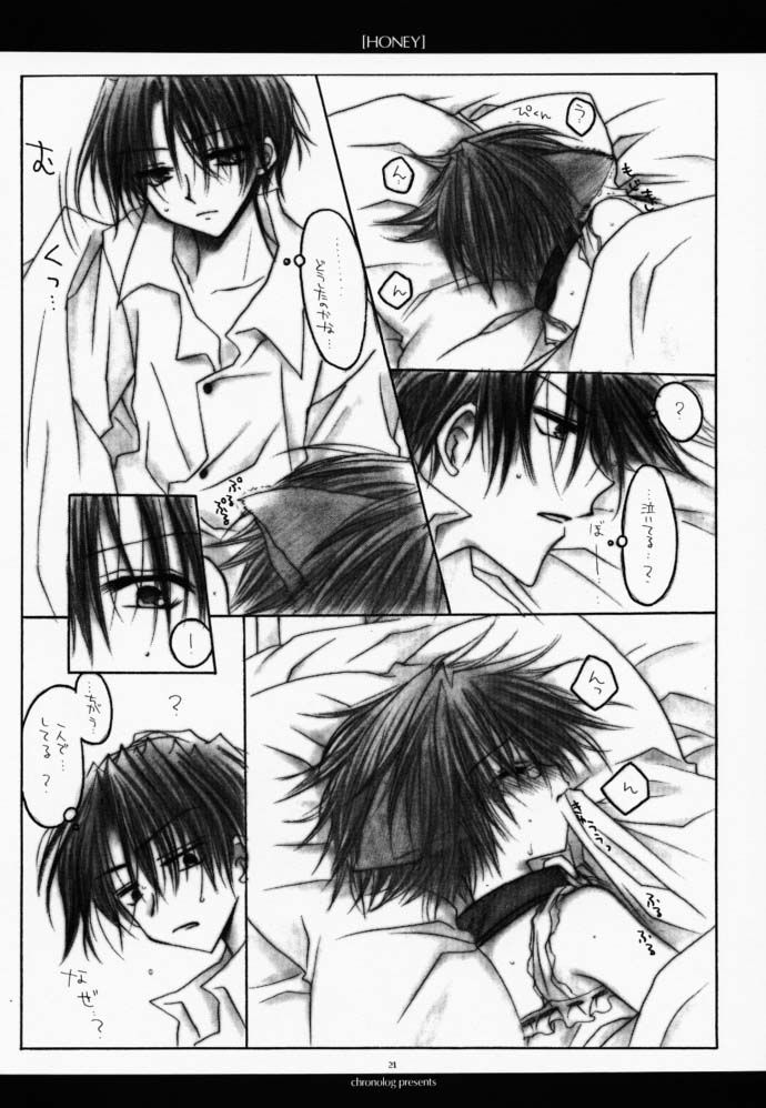 (CR27) [CHRONOLOG (Kanaru Fujimiya, Sakurazawa Izumi)] HONEY (Shin Megami Tensei if...) - Page 20
