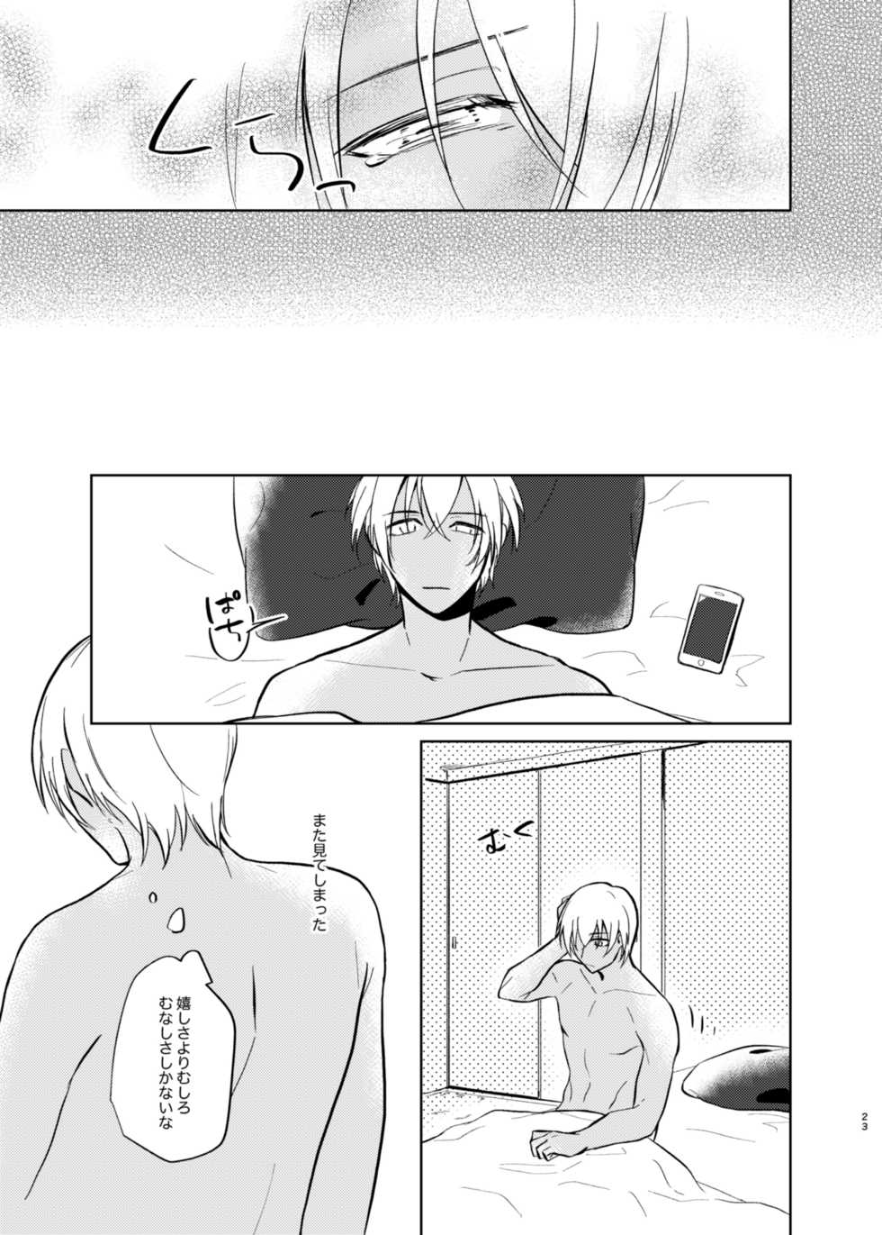 [Taniorisen (Shintani)] Yumeutsutsu Syndrome (Meitantei Conan) [Digital] - Page 21