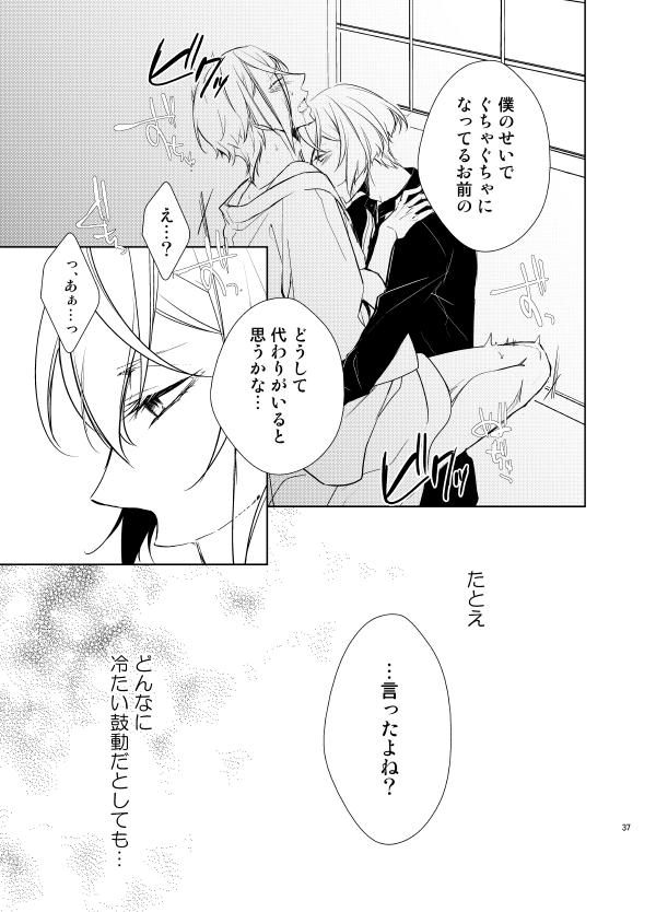 [AEVUM (Juri)] Reido no Kodou Mushoku no Sonzai (Touken Ranbu) [Digital] - Page 34