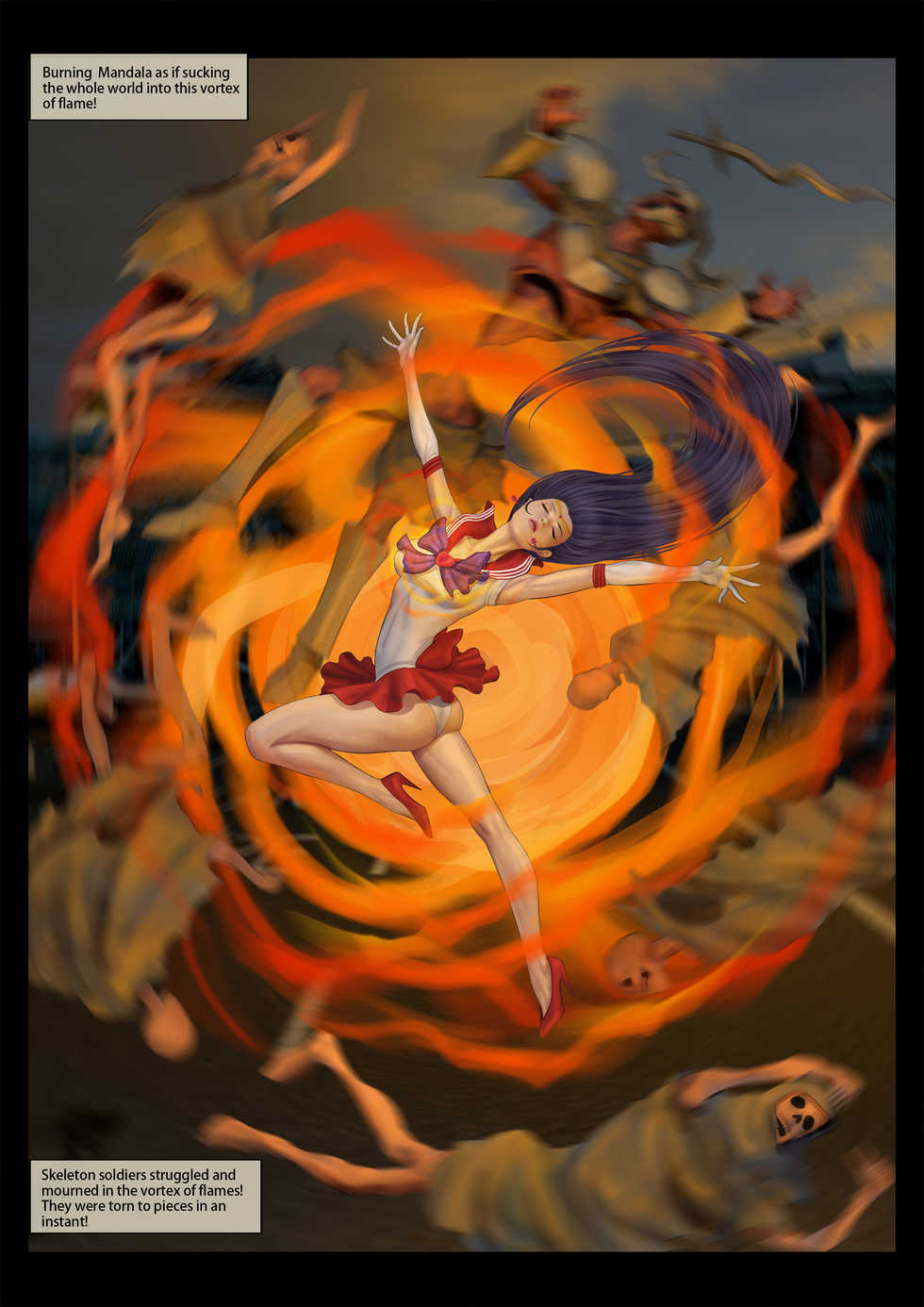 Sailor Mars feather fanbox - Page 6