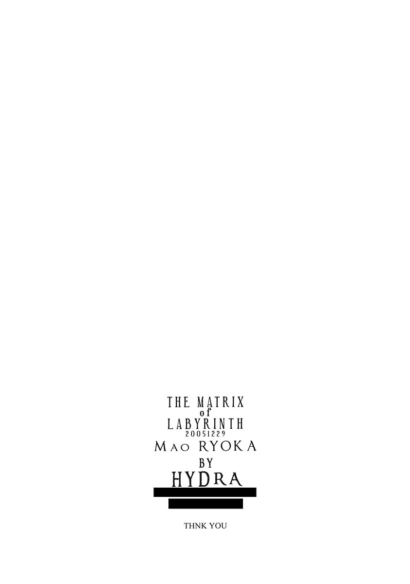 [Mao Ryoka by Hydra] The Matrix of Labirynth [LavixAllen][D.Gray-Man][yaoi] - Page 23